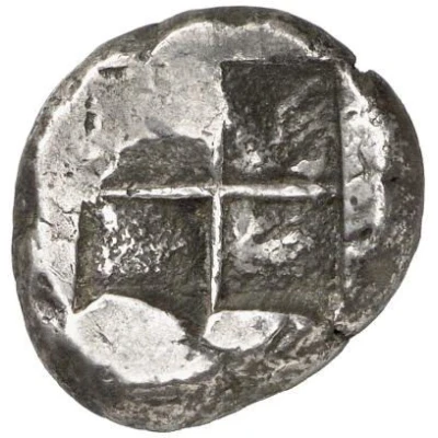 Stater 520 BC - 490 BC back