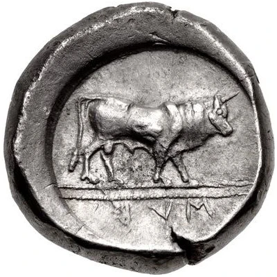 Stater 453 BC - 448 BC back