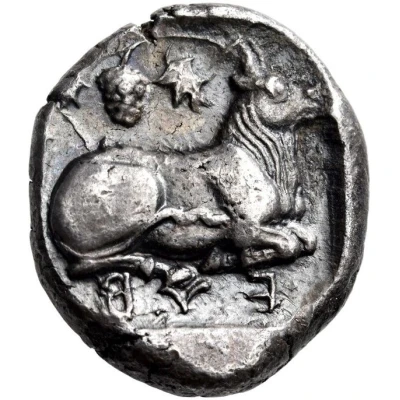 Stater 375 BC - 357 BC back