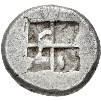 Stater 500 BC - 480 BC back