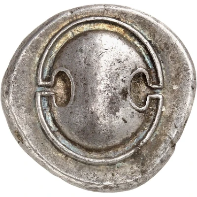 Stater 395 BC - 387 BC front