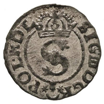 Szeląg koronny - Sigismund III Vasa Bydgoszcz front