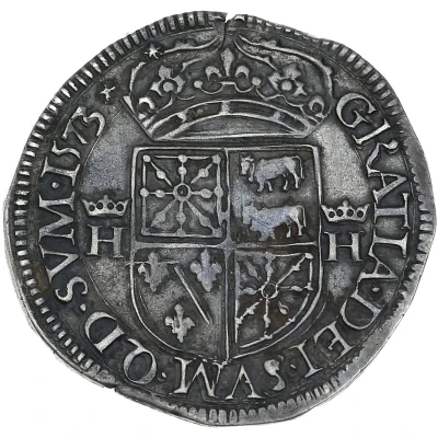 Teston Henri III de Navarre, II de Béarn back