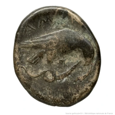 Tetrachalkon - Amyntas III Aigai or Pella 381 BC - 369 BC back