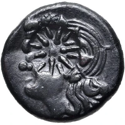 Tetrachalkon Countermarked 275 BC - 265 BC front