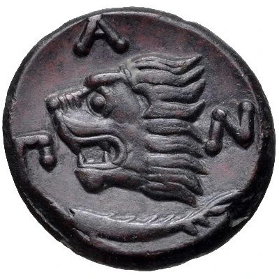 Tetrachalkon - Spartocus III Panticapaeum 293 BC - 283 BC back