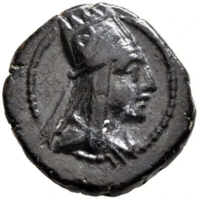 Tetrachalkon - Tigranes II Tyche 80 BC - 68 BC front