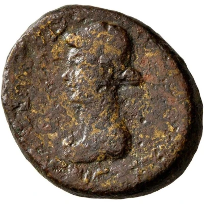 Tetrachalkon - Tigranes IV and Erato 2 BC - 1 AD back