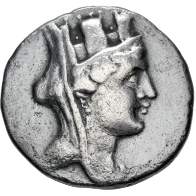 Tetradrachm ΣΙ∆ΩΝΙΩΝ ΤΗΣ ΙΕΡΑΣ ΚΑΙ ΑΣΥΛΟΥ 46 BC - 45 BC front