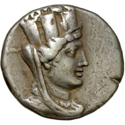 Tetradrachm ѳορ; MΣ 81 BC - 80 BC front