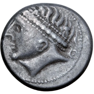 Tetradrachm Adnamati Type 200 BC - 1 BC front