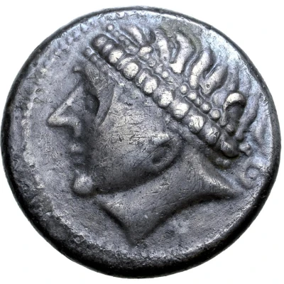 Tetradrachm Adnamati Type 200 BC - 1 BC front