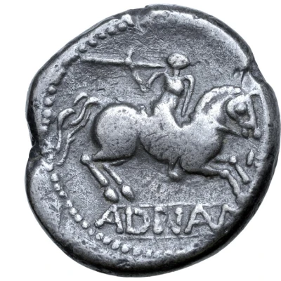 Tetradrachm Adnamati Type 200 BC - 1 BC back