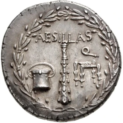 Tetradrachm - Aesillas 95 BC - 70 BC back