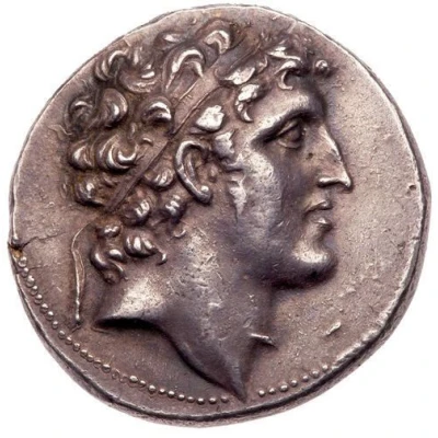 Tetradrachm - Alexander I Balas Berytos in Phoenicia 163 150 BC front