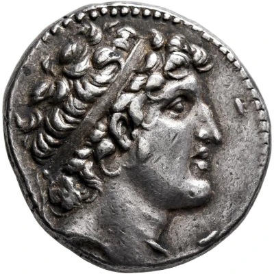 Tetradrachm - Alexander I Balas Laodikeia in Phoenicia Berytos 163 150 BC front