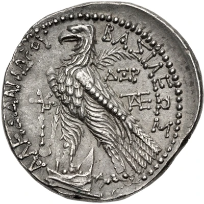 Tetradrachm - Alexander I Balas Tyre 164 149 BC back