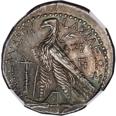 Tetradrachm - Alexander I Balas Tyre 164 149 BC back