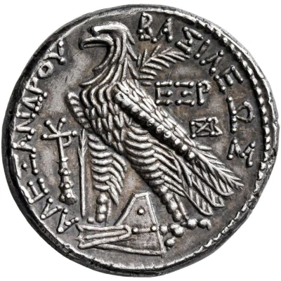 Tetradrachm - Alexander I Balas Tyre 165 148 BC back