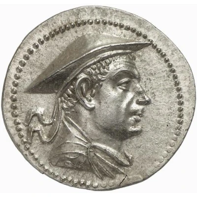 Tetradrachm - Antimachos I Pushkalavati 180 BC - 165 BC front