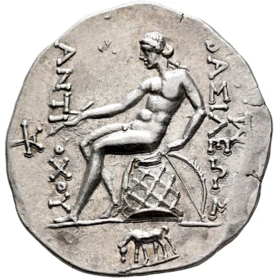 Tetradrachm - Antiochos Hierax Alexandria Troas 242 BC - 227 BC back