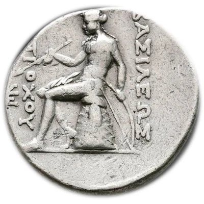 Tetradrachm - Antiochos III Megas Antioch on the Orontes 222 BC - 187 BC back