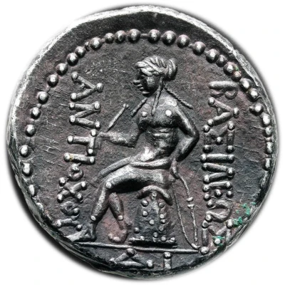 Tetradrachm - Antiochos III Megas Damaskos 192 BC - 187 BC back