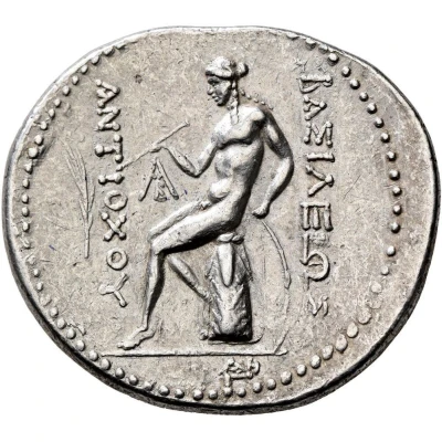 Tetradrachm - Antiochos IV Epiphanes (Ake-Ptolemais) 168 BC back