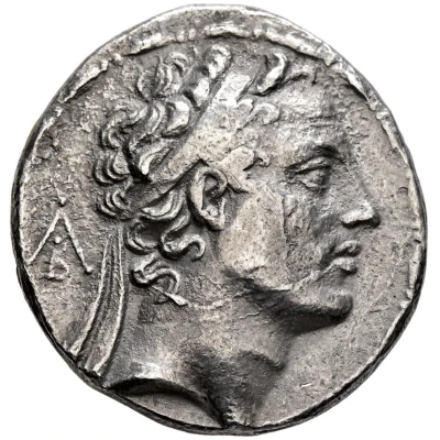 Tetradrachm - Antiochos IV Epiphanes Ake-Ptolemais 167 BC - 164 BC front