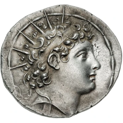 Tetradrachm - Antiochos VI Dionysos Antioch on the Orontes 170 143 BC front