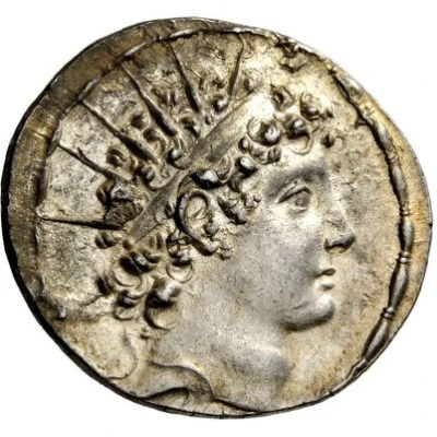 Tetradrachm - Antiochos VI Dionysos Antioch 144 BC - 143 BC front