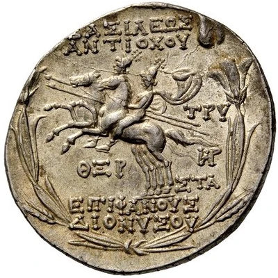 Tetradrachm - Antiochos VI Dionysos Antioch 144 BC - 143 BC back