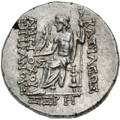 Tetradrachm - Antiochos VI Dionysos Posthumous Issues 146 BC - 145 BC back