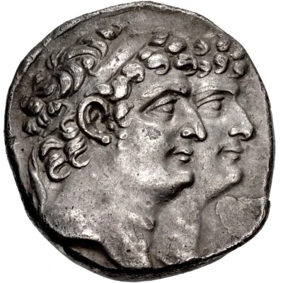 Tetradrachm - Antiochos XI and Philip I 94 BC - 93 BC front