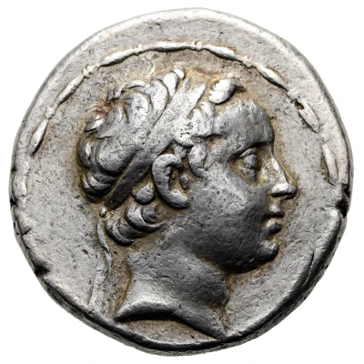 Tetradrachm - Antiochos son of Seleucus IV 175 BC front