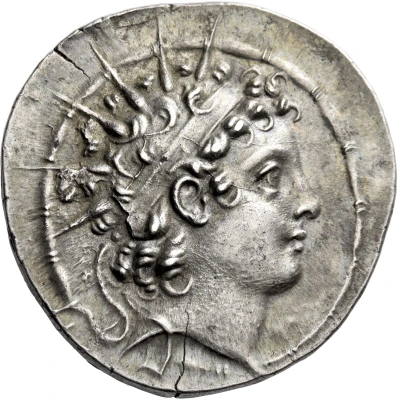 Tetradrachm - Antiochus VI Dionysus Antiochia 170 143 BC front