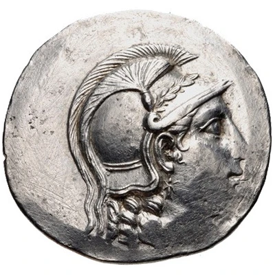 Tetradrachm - Apollodotos 160 BC - 140 BC front