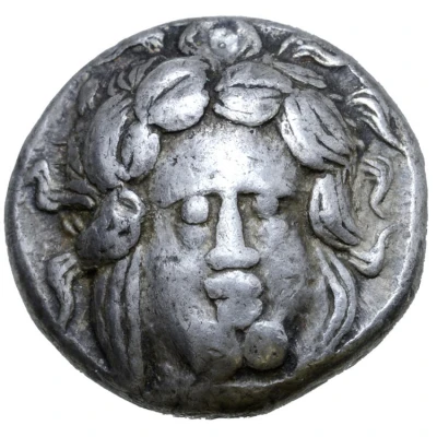 Tetradrachm Apollokopf-Dickschrötling Type 300 BC - 201 BC front