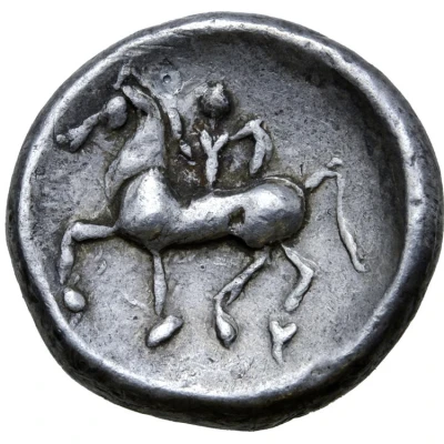 Tetradrachm Apollokopf-Dickschrötling Type 300 BC - 201 BC back