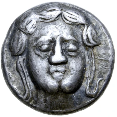 Tetradrachm Apollokopf-Dickschrötling Type 300 BC - 201 BC front