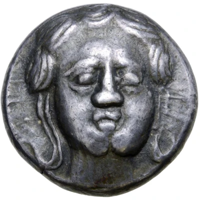 Tetradrachm Apollokopf-Dickschrötling Type 300 BC - 201 BC front