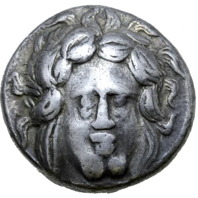 Tetradrachm Apollokopf-Dickschrötling Type 300 BC - 201 BC front