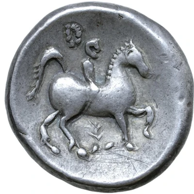 Tetradrachm Apollokopf-Dickschrötling Type 300 BC - 201 BC back