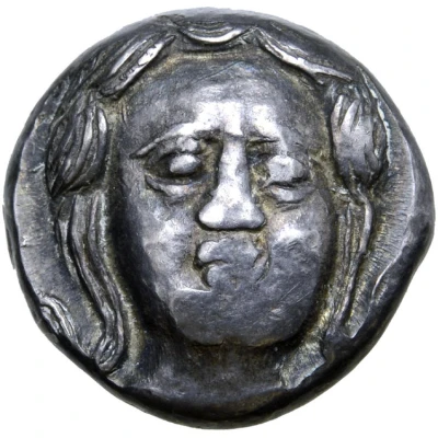 Tetradrachm Apollokopf-Dickschrötling Type 300 BC - 201 BC front