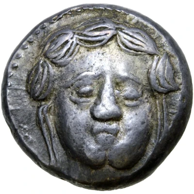 Tetradrachm Apollokopf-Dickschrötling Type 300 BC - 201 BC front