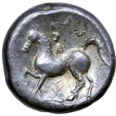 Tetradrachm Apollokopf-Dickschrötling Type 300 BC - 201 BC back