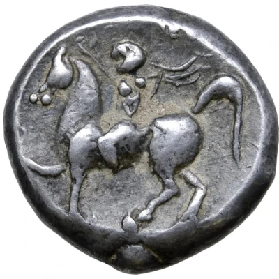 Tetradrachm Apollokopf-Dickschrötling Type 300 BC - 201 BC back