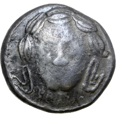 Tetradrachm Apollokopf-Dickschrötling Type 300 BC - 201 BC front