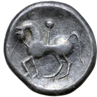 Tetradrachm Apollokopf-Dickschrötling Type 300 BC - 201 BC back