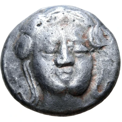 Tetradrachm Apollokopf-Dickschrötling Type 300 BC - 201 BC front